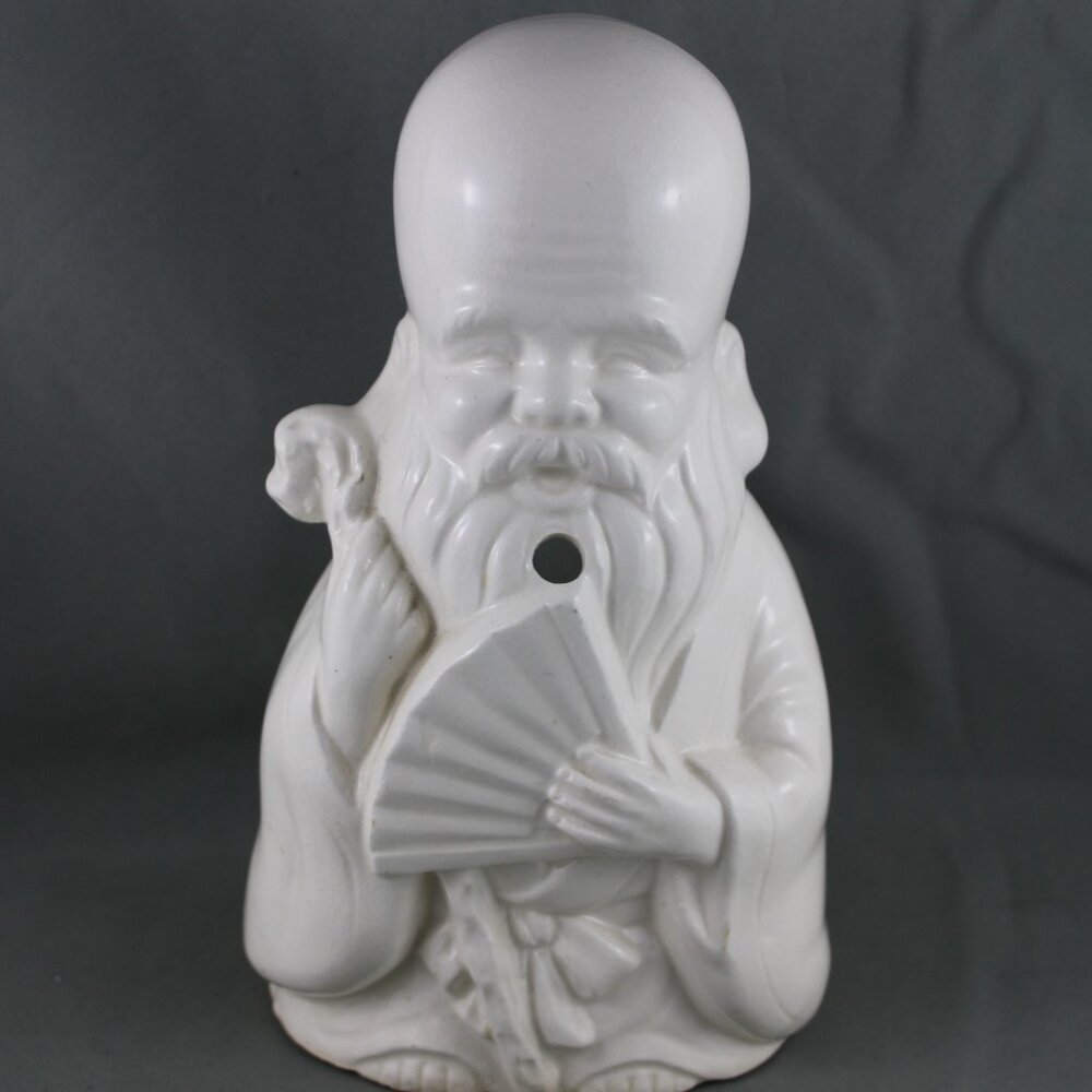 Vintage Benihana Mug - Jurojin the Lucky God - Suehiro At the Airport